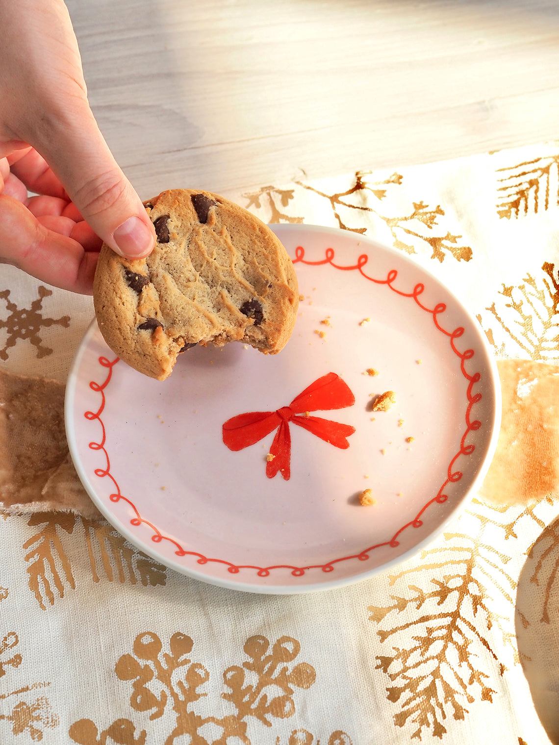 Bowtique Appetizer Plate PALE PINK