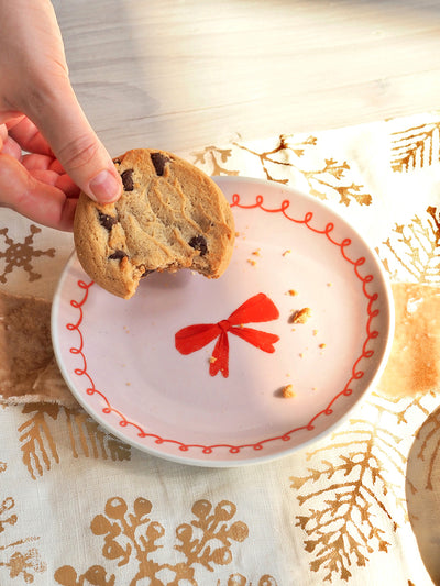 Bowtique Appetizer Plate PALE PINK