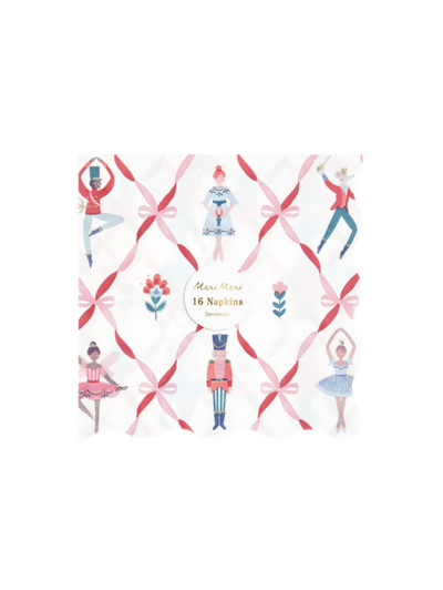 Nutcracker Ballet Napkins | Large