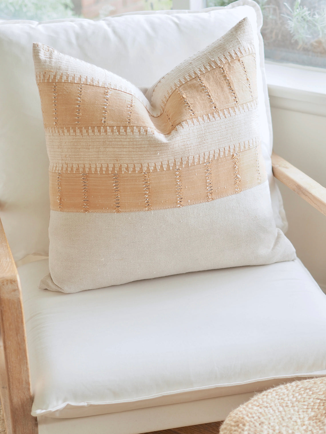 Fisher Vintage Pillow | 24x24 - The Cross Decor & Design