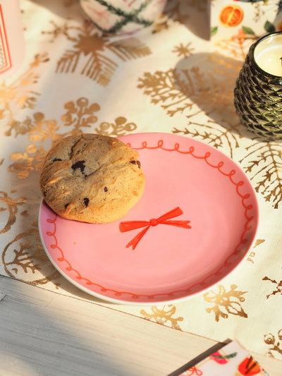 Bowtique Appetizer Plate MAUVE