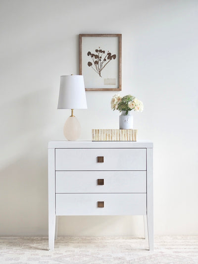 Grace 3 Drawer Nightstand - The Cross Decor & Design