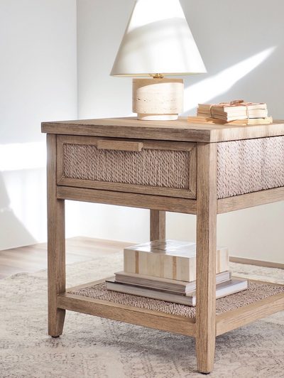Marella One Drawer Nightstand - The Cross Decor & Design