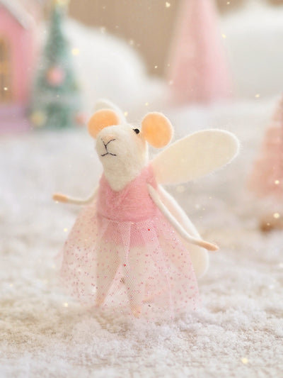 Sugarplum Fairy Mouse Ornament