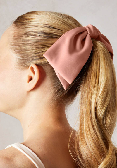 Rosewood Blush Bow Hair Clip - The Cross Decor & Design