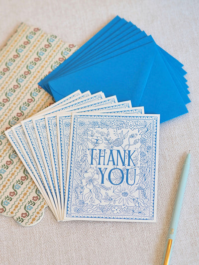 Delft Thank You Card Boxed Set - The Cross Decor & Design