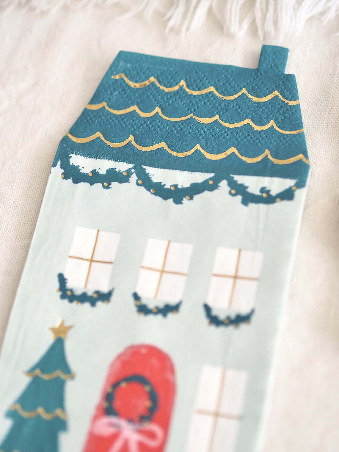 Christmas House Napkins