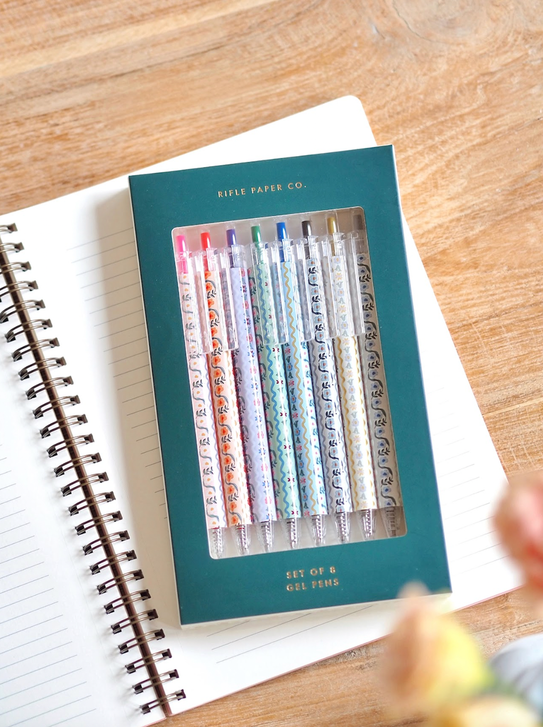 Delphine Gel Pen Set of 8 - The Cross Decor & Design
