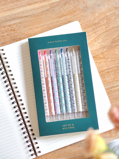 Delphine Gel Pen Set of 8 - The Cross Decor & Design