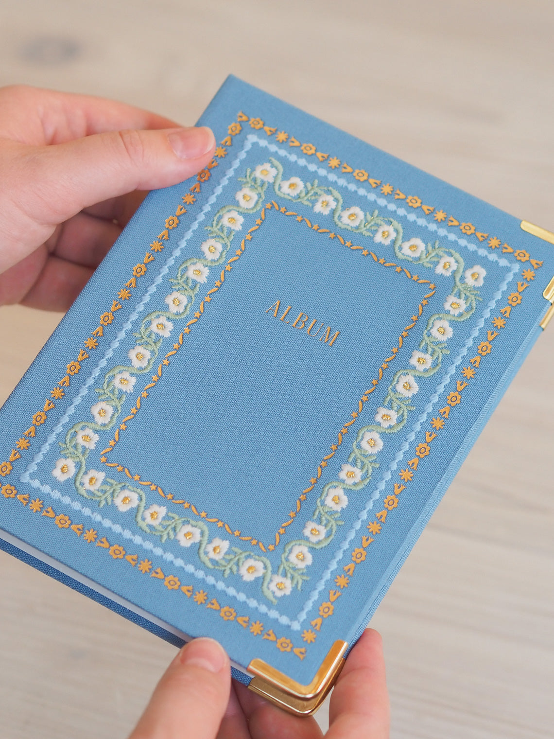 Delphine Embroidered Photo Album