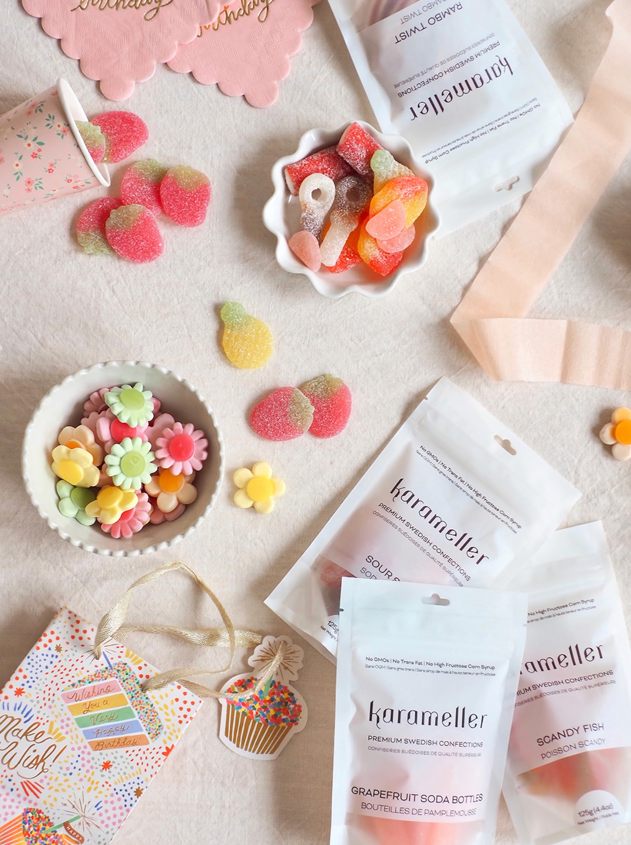 Happy Flowers Candy Bag - The Cross Decor & Design
