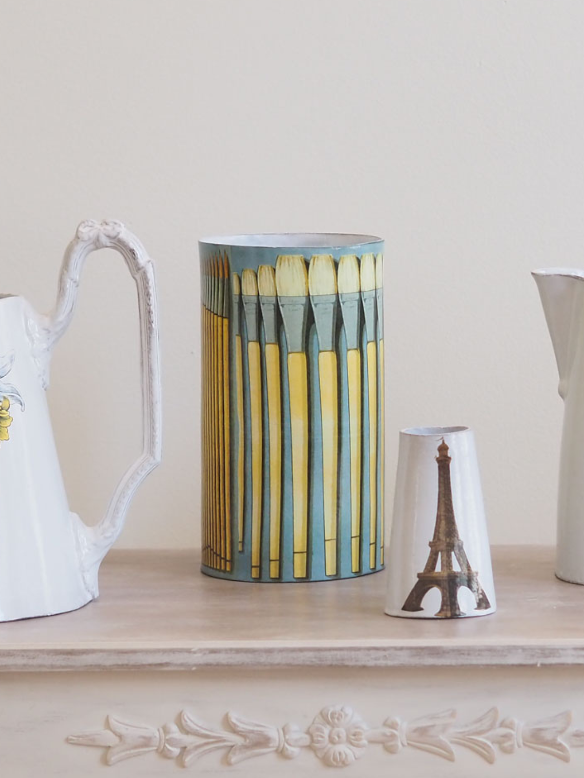 Astier De Villatte | John Derian Paintbrushes Vase | The Cross