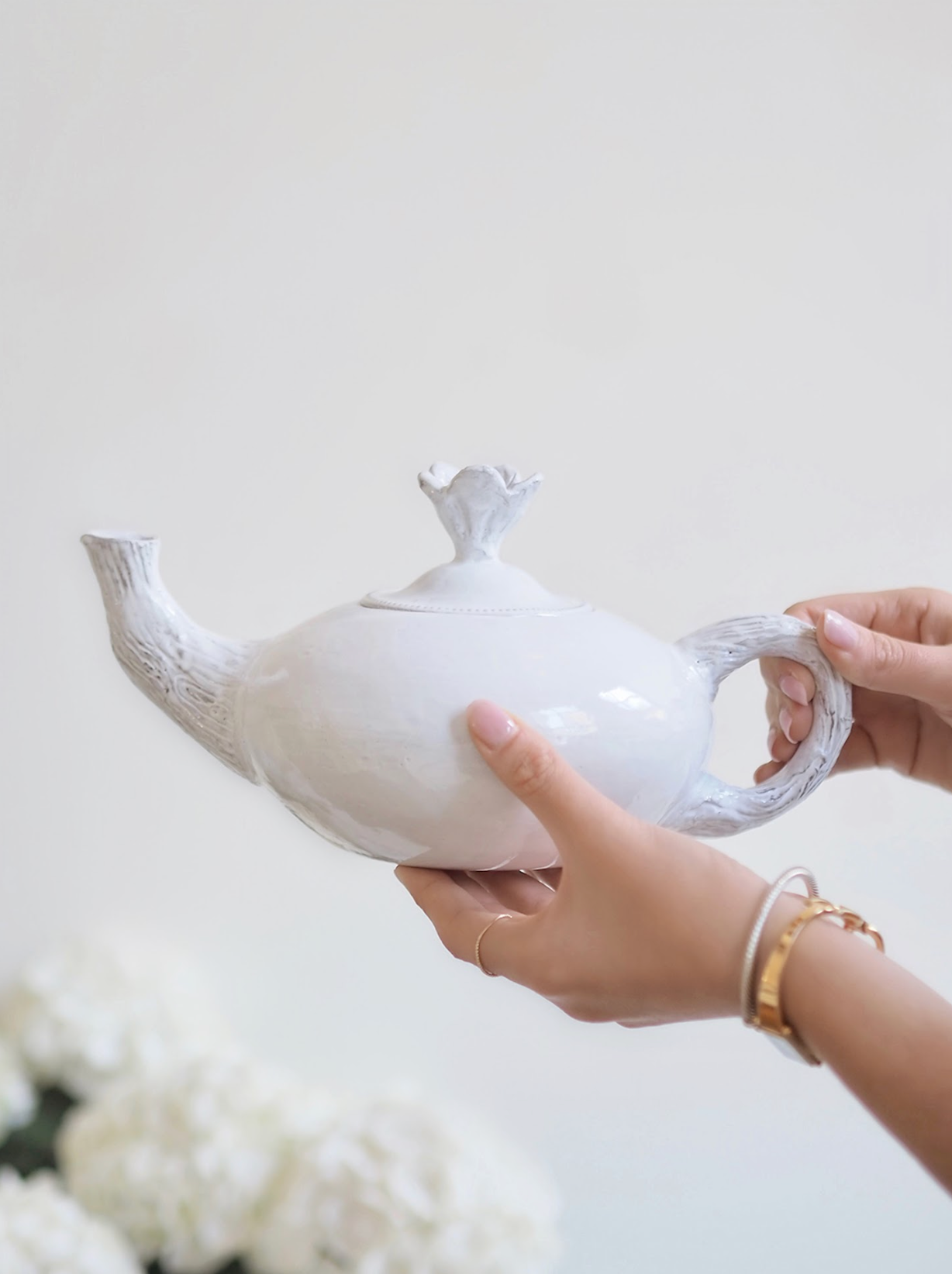 Fleurs Teapot - The Cross Decor & Design