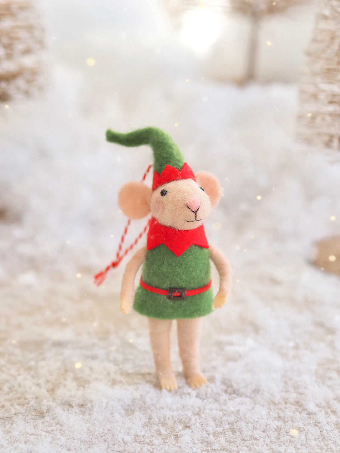 Elf Mouse Ornament