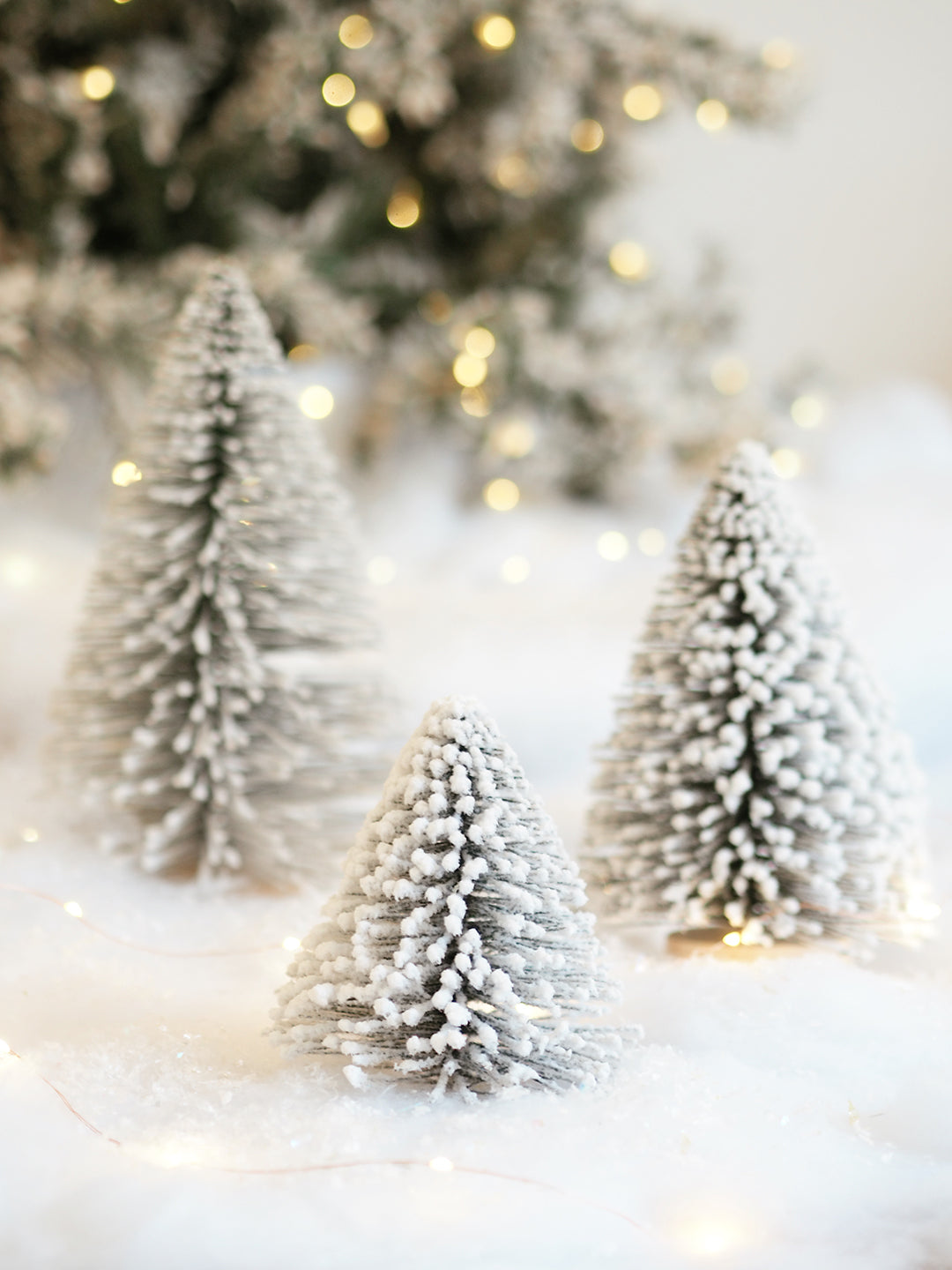 Pine Frosted Trees - The Cross Decor & Design