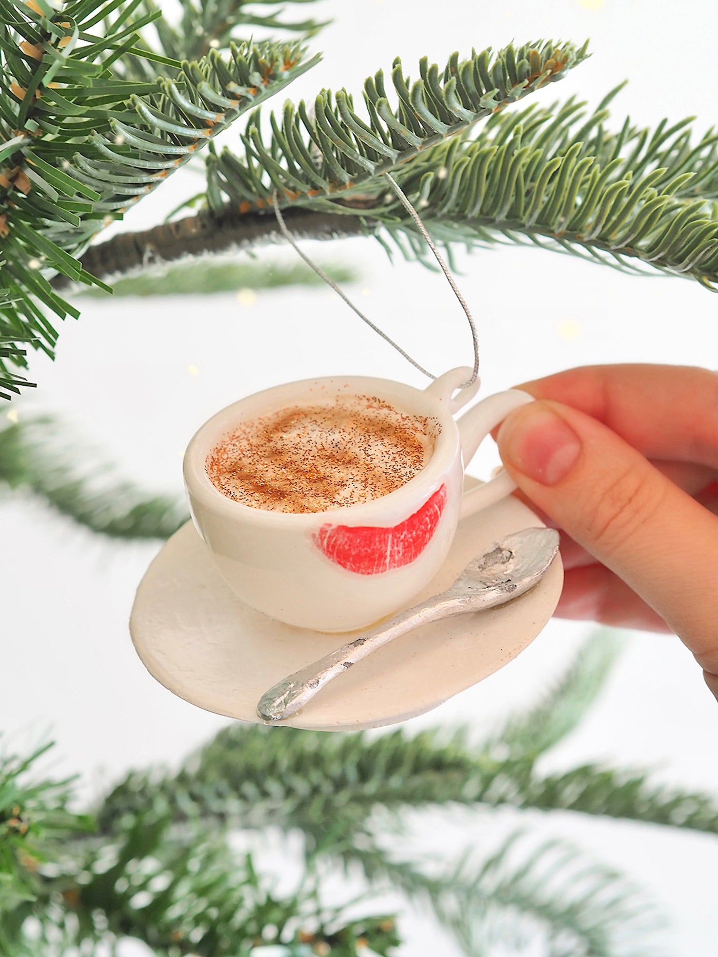 Cafe Coffee Cup Ornament