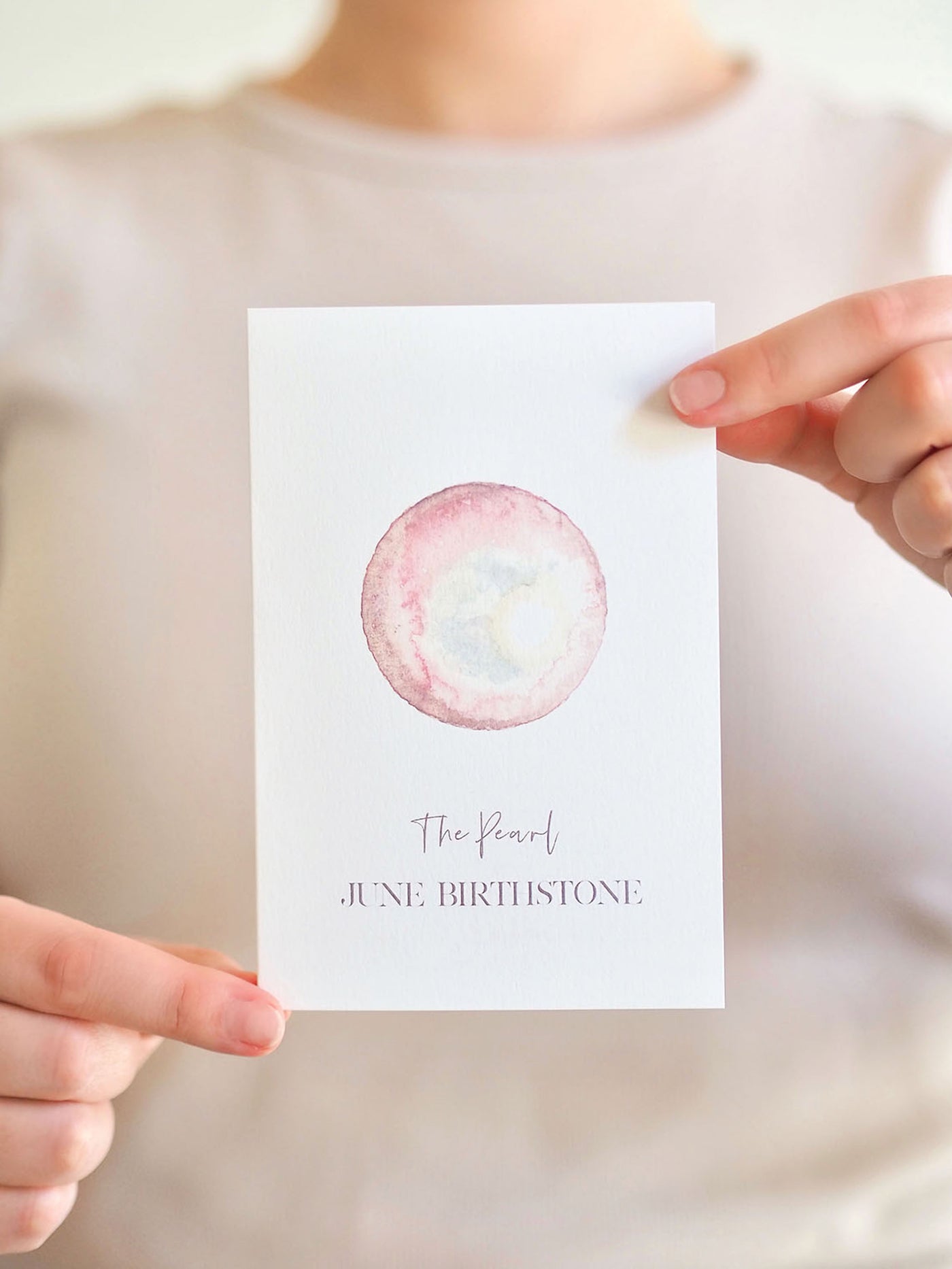 June Birthstone Card - The Cross Decor & Design