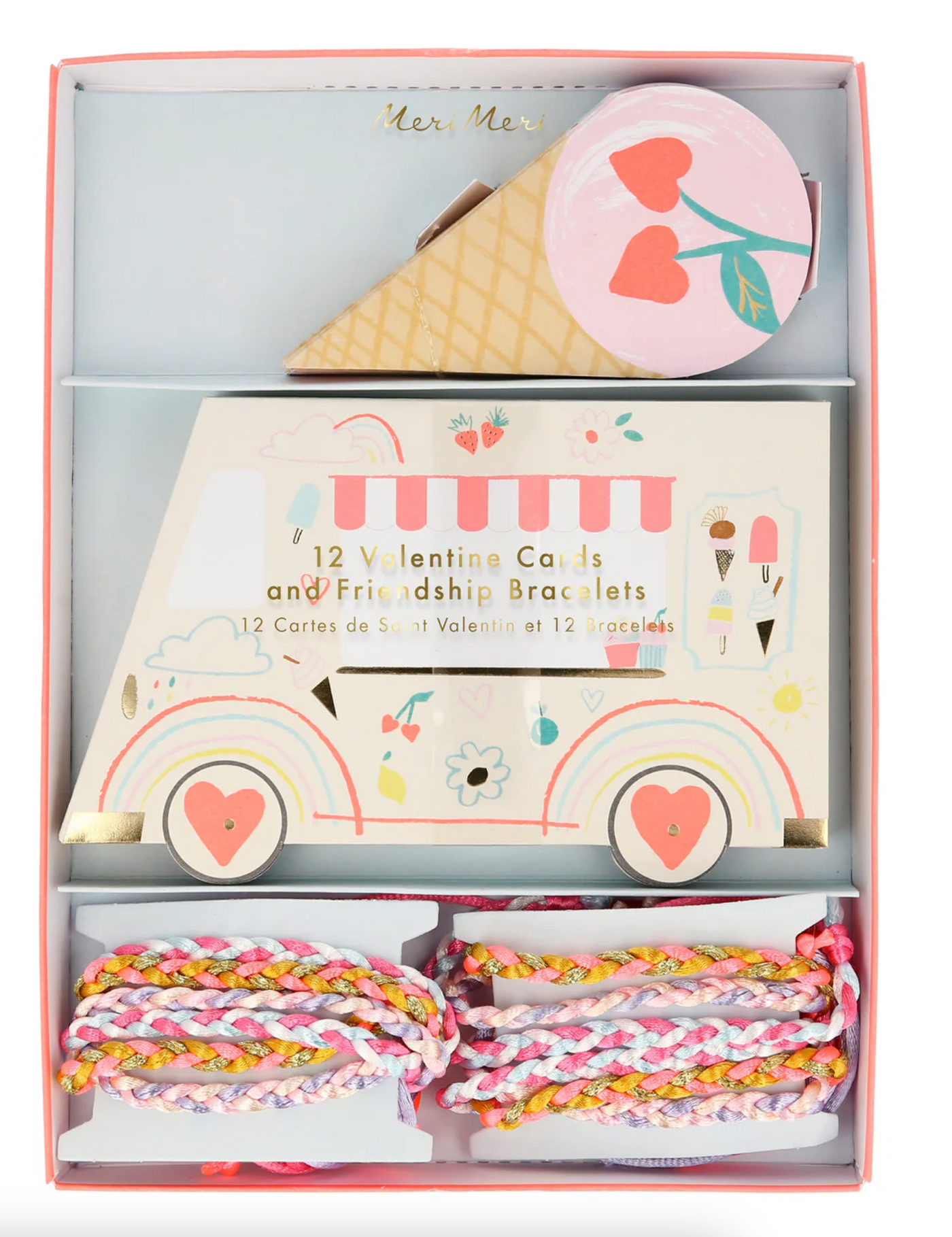 Ice cream Cards & Friendship Bracelets - The Cross Decor & Design