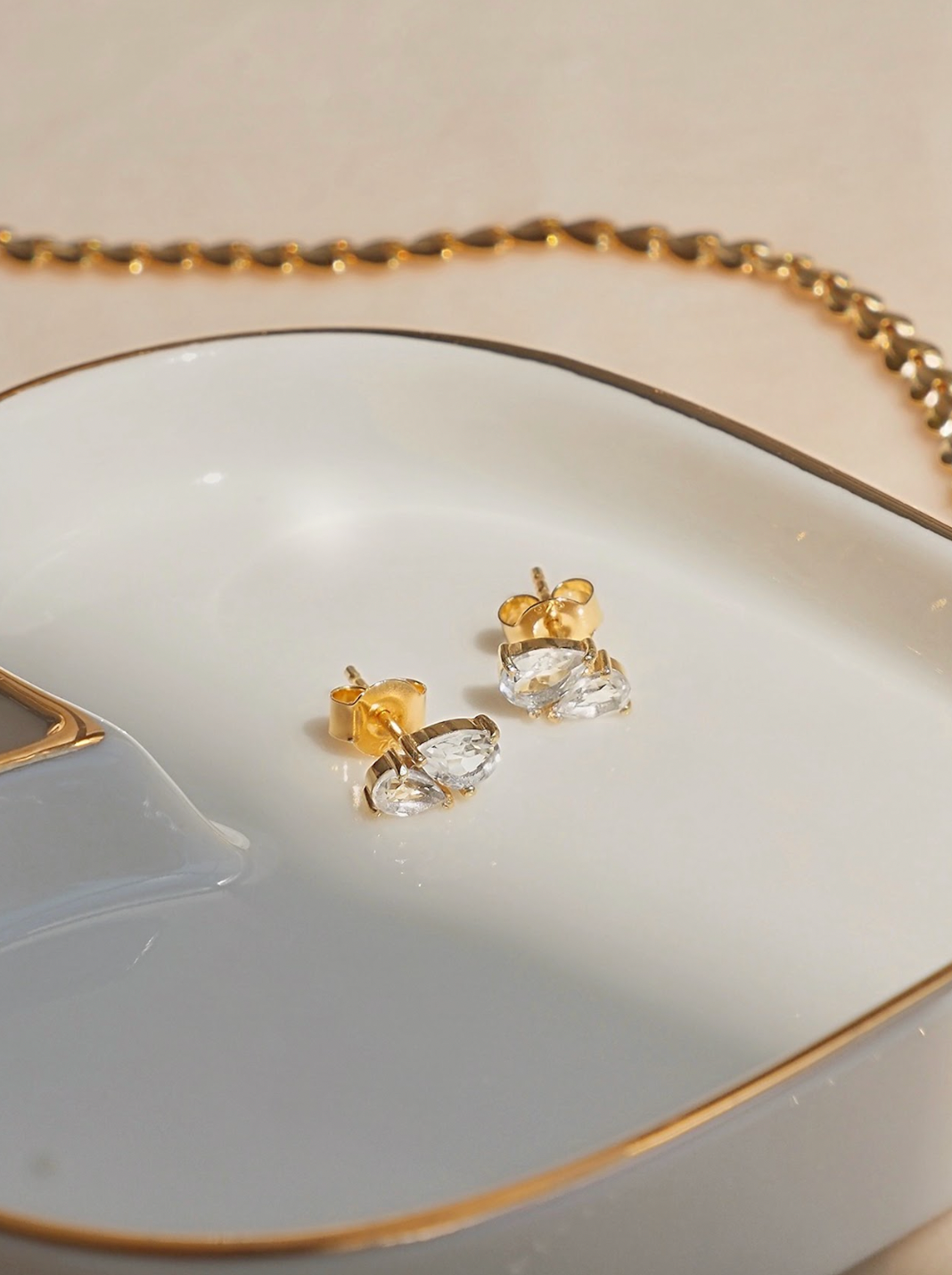 Toi Et Moi Studs - The Cross Decor & Design