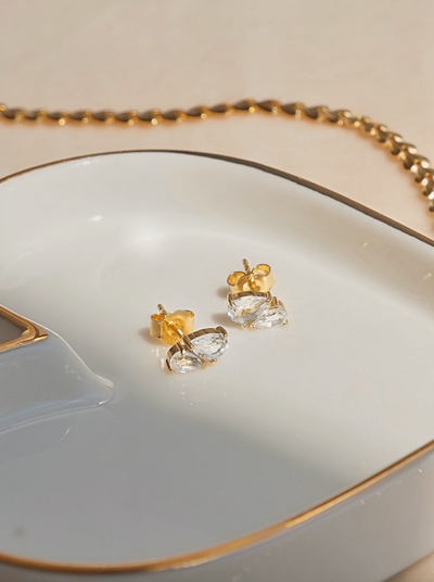 Toi Et Moi Studs - The Cross Decor & Design