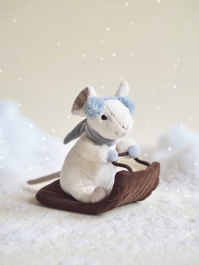 Jellycat Merry Mouse Sleighing