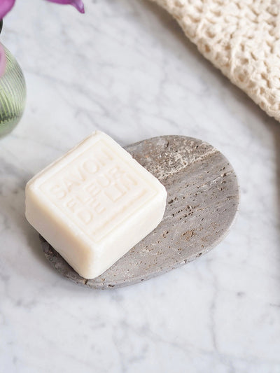 Travertine Soap Dish - The Cross Decor & Design
