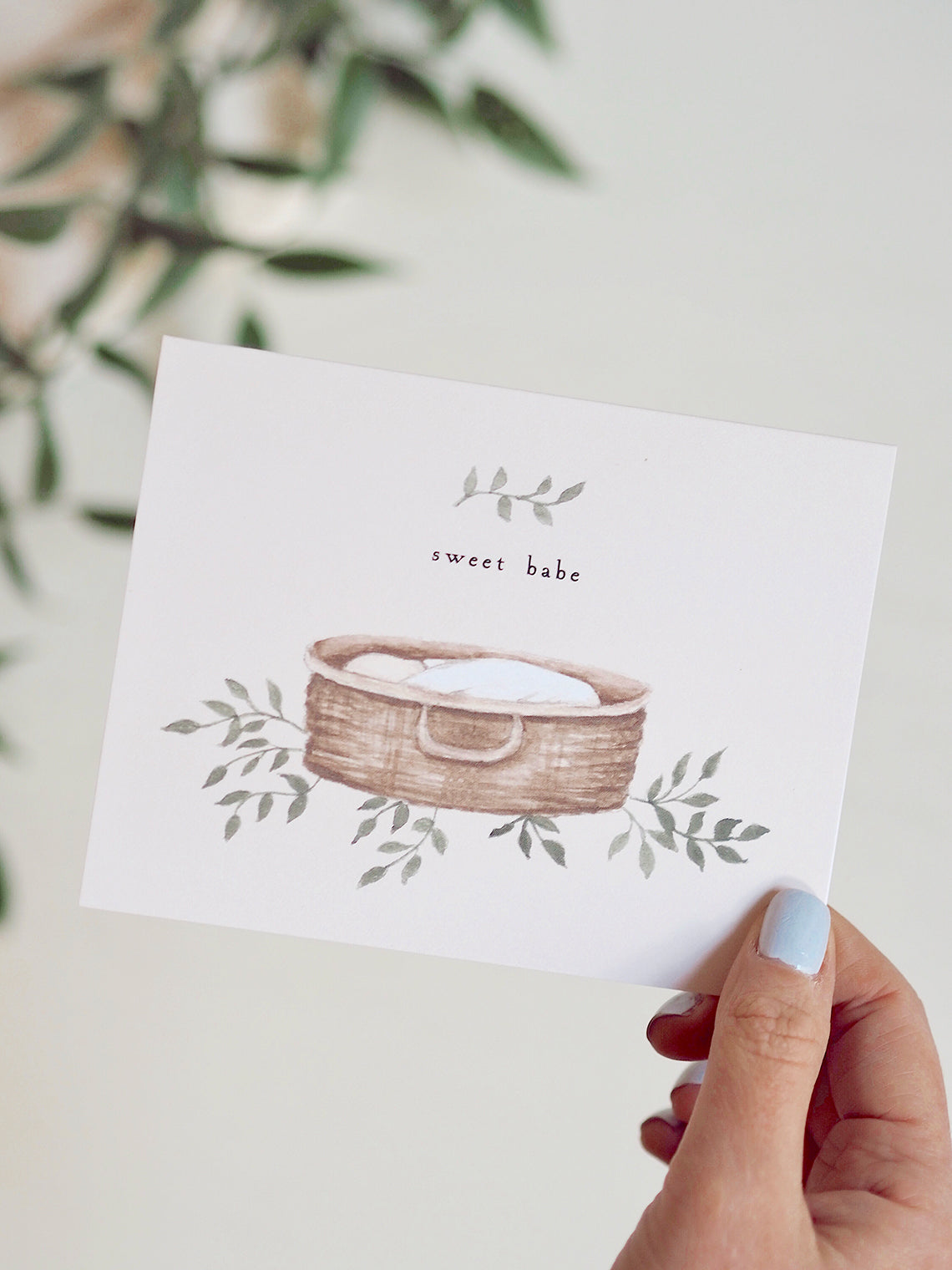 Sweet Babe Card - The Cross Decor & Design