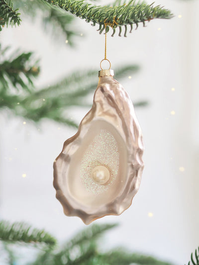 Iridescent Oyster Ornament