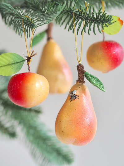 Orchard Pear Ornament - The Cross Decor & Design