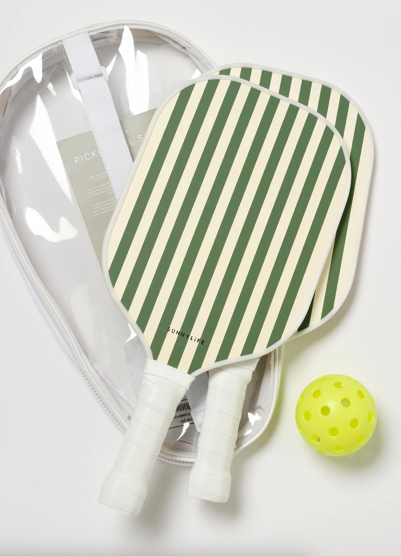 Pickleball Set the Vacay Olive - The Cross Decor & Design