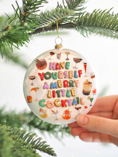 Have Yourself a Merry Little Cocktail Ornament
