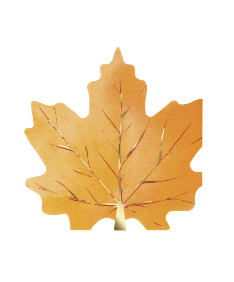 Maple Leaf Shaped Napkins - The Cross Decor & Design