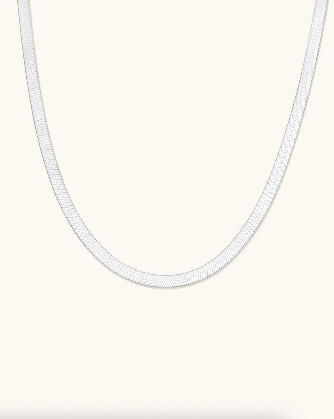 Bold Herringbone Necklace