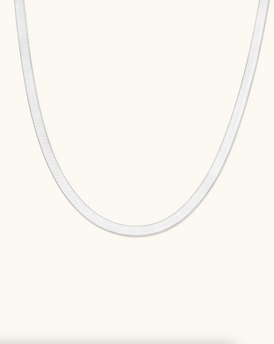 Bold Herringbone Necklace
