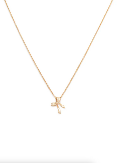 Bow Necklace | Gold - The Cross Decor & Design