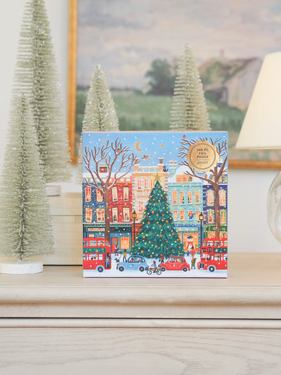 Tinsel City 500 Piece Puzzle