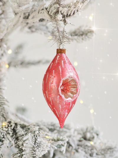 Blush Victorian Finial Ornament