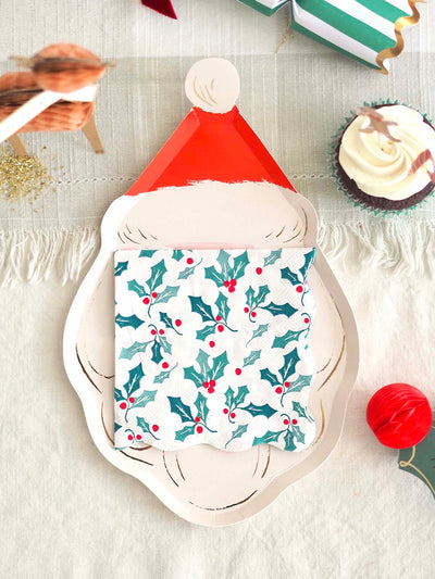 Holly Pattern Napkins