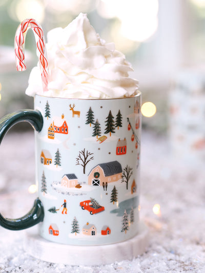 Red & White Candy Cane Stir Stick