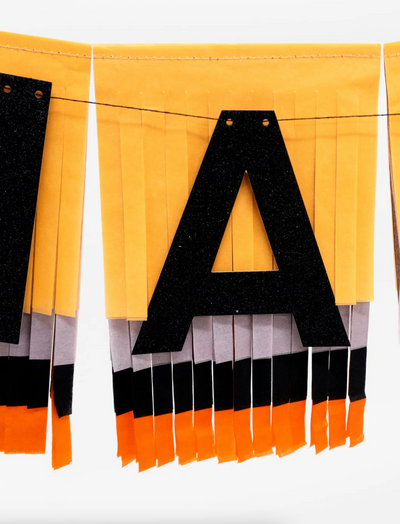 Halloween Fringe Garland - The Cross Decor & Design