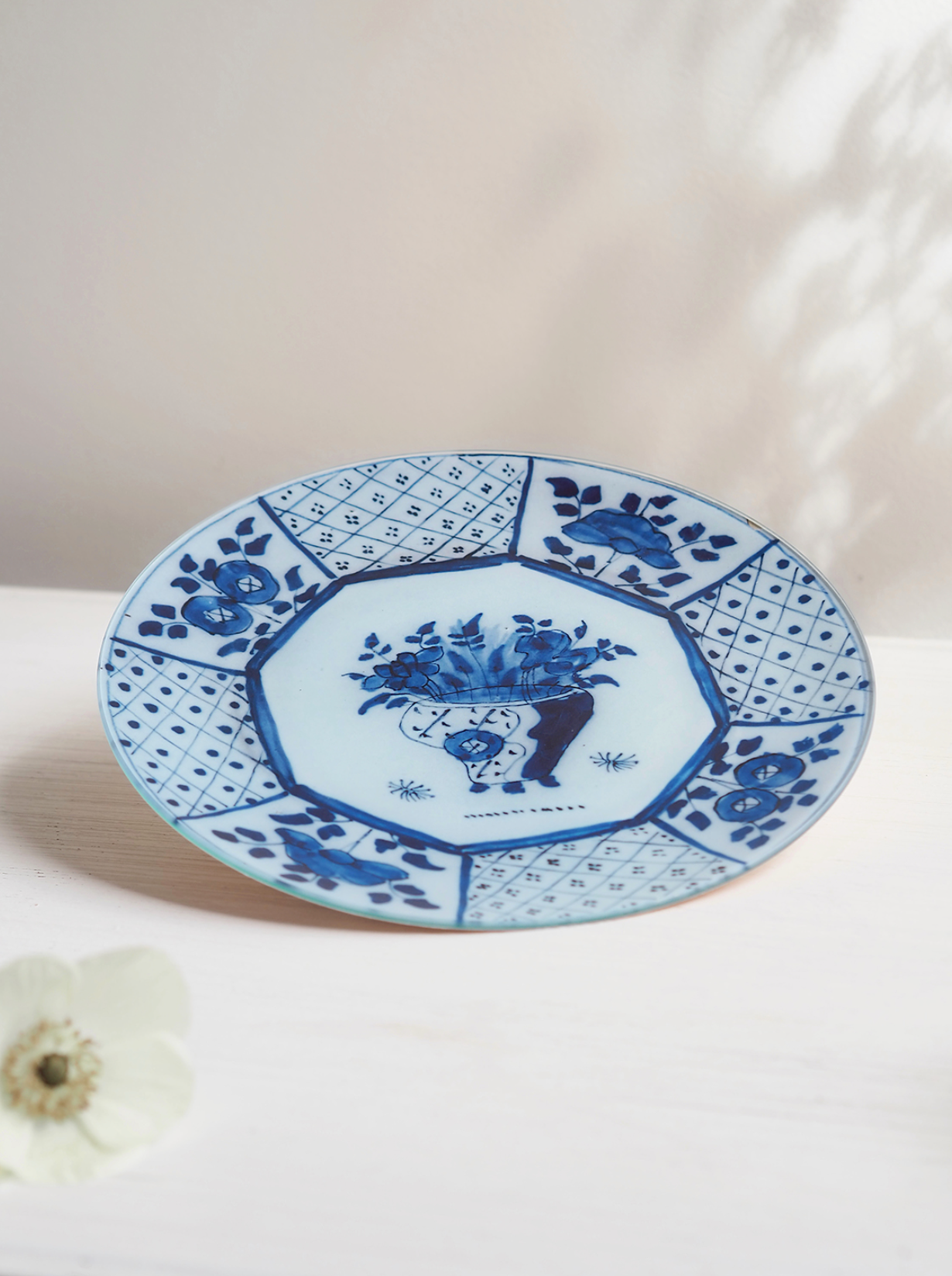 Delft #2 Plate - The Cross Decor & Design
