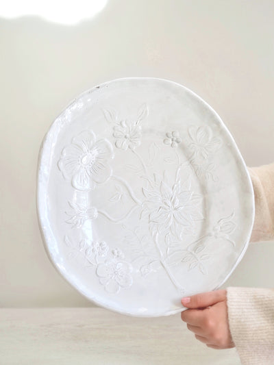 Bunch of Flowers Platter - The Cross Decor & Design