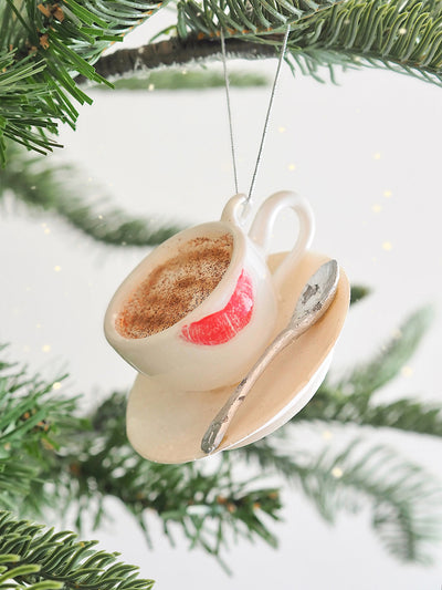 Cafe Coffee Cup Ornament