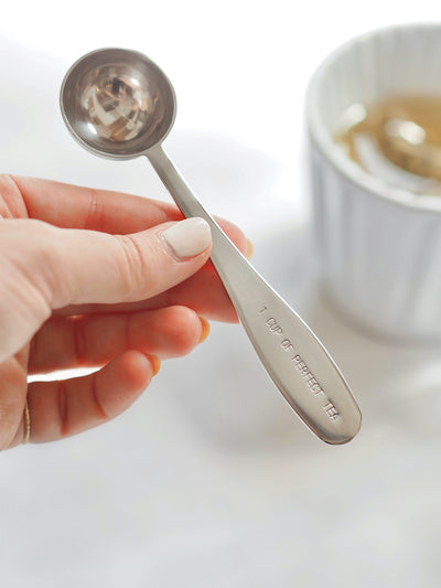 A Perfect Cup Tea Scoop - The Cross Decor & Design