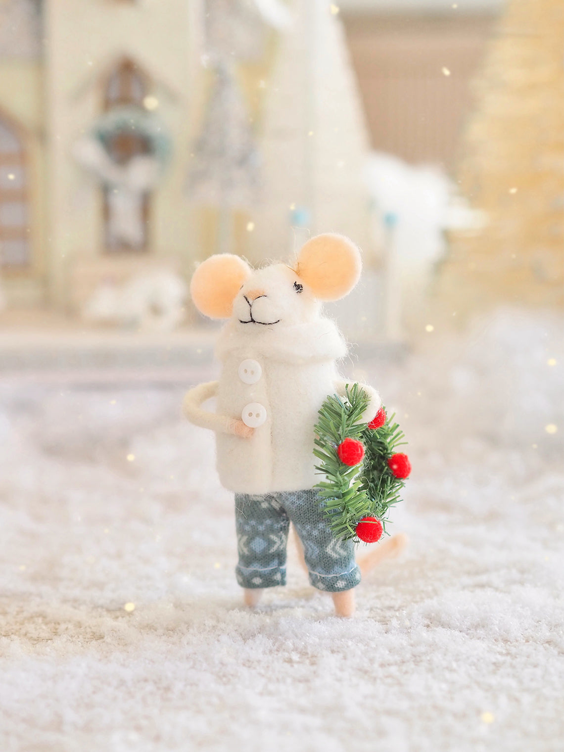 Traditional Tim Mouse Ornament