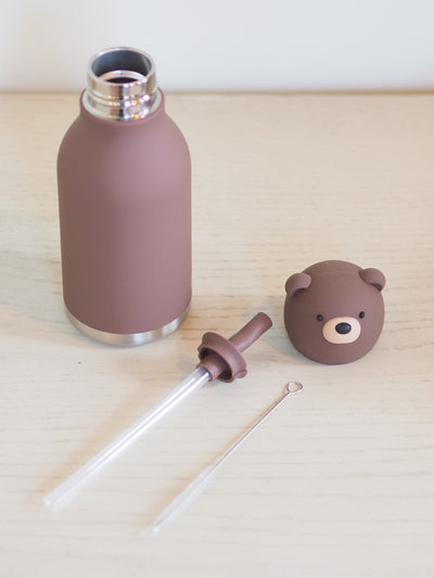 Brown Bear Bestie Bottle - The Cross Decor & Design
