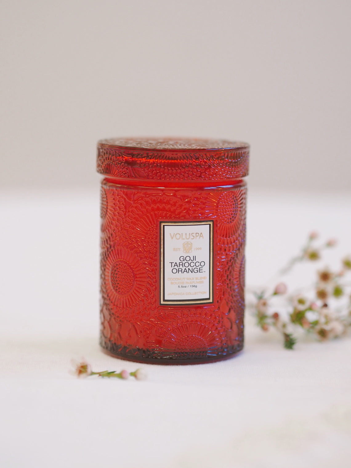 Goji Tarocco Small Jar Candle