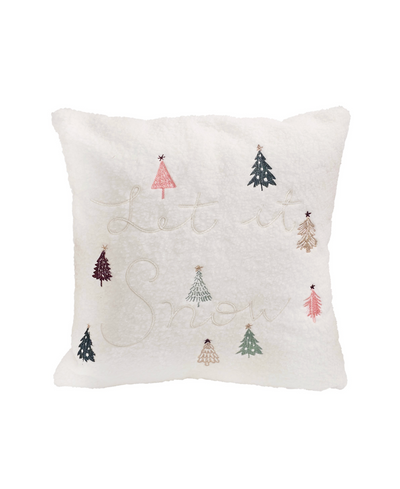 Let It Snow Pillow 18x18 - The Cross Decor & Design