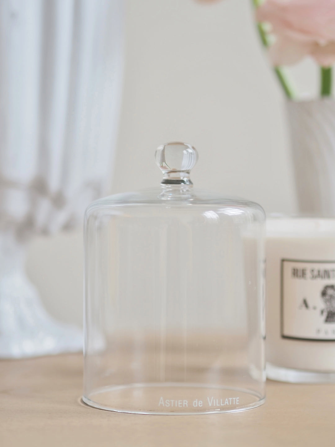 Astier de Villatte ガラスクロッシェ アスティエ キャンドル ガラス