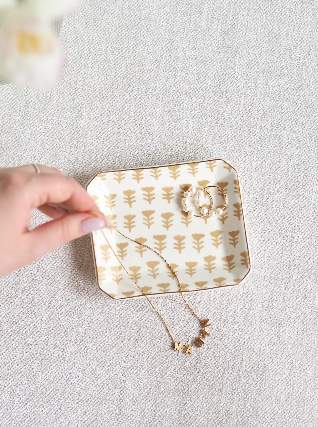 Tulip Trinket Tray - The Cross Decor & Design